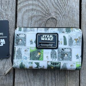 NWT Star Wars x Loungefly Comic Strip Wallet